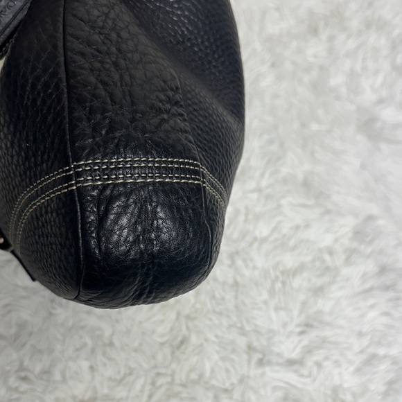 Coach Hamptons Hobo Shoulder Bag
F13086 Vintage Y2K Black Pebble leather - Picture 8 of 14